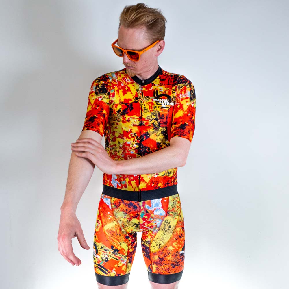 Aero Bike Jersey - Valley Paint