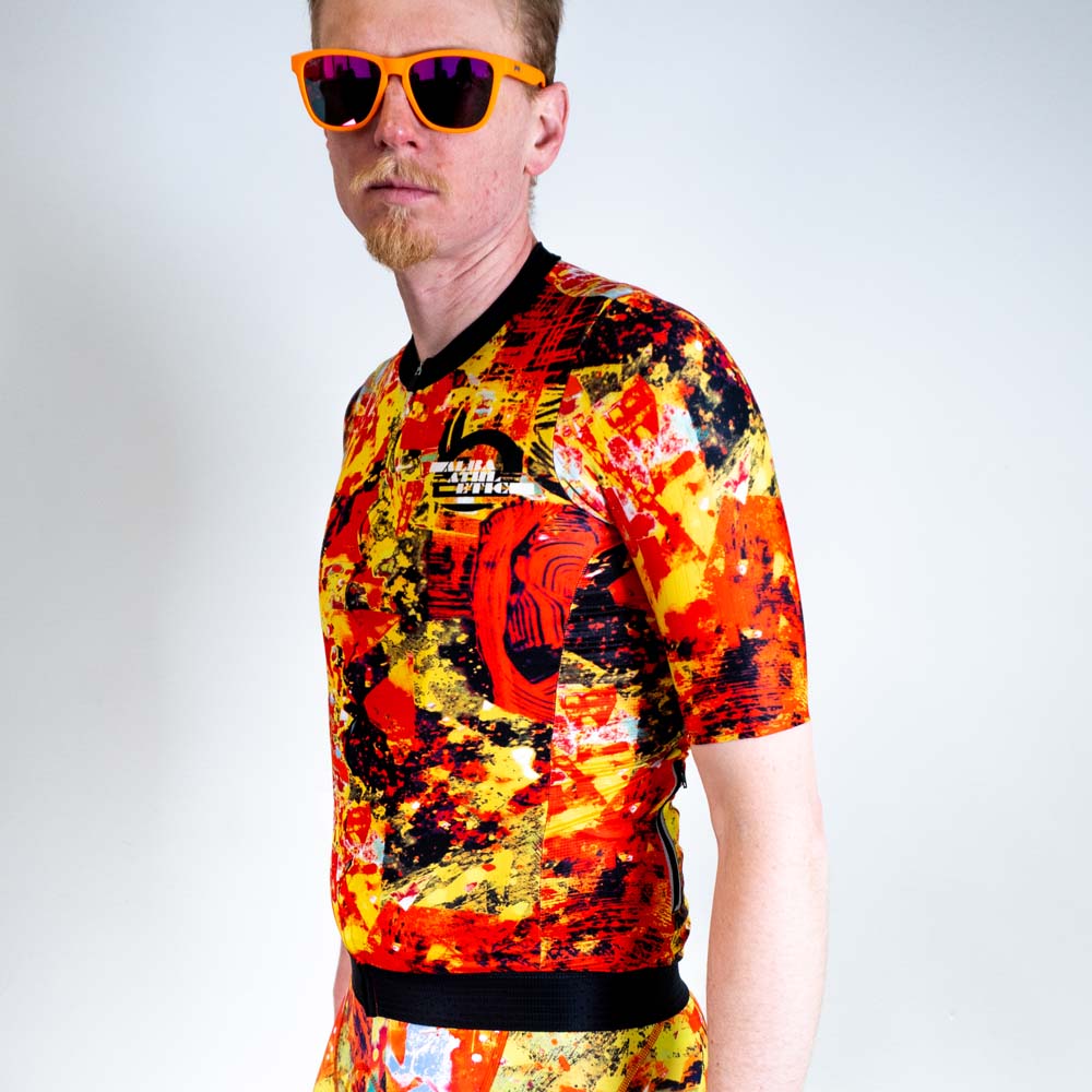 Aero Bike Jersey - Valley Paint
