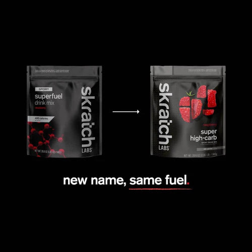 Skratch Super High-Carb Raspberry 840g