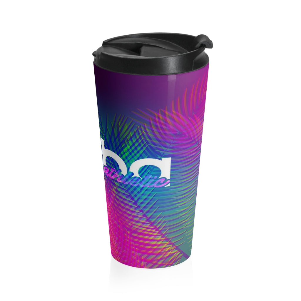 Stainless Travel Mug - Palms