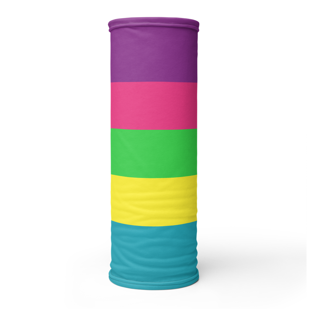 Women's Tube Scarf - Neon