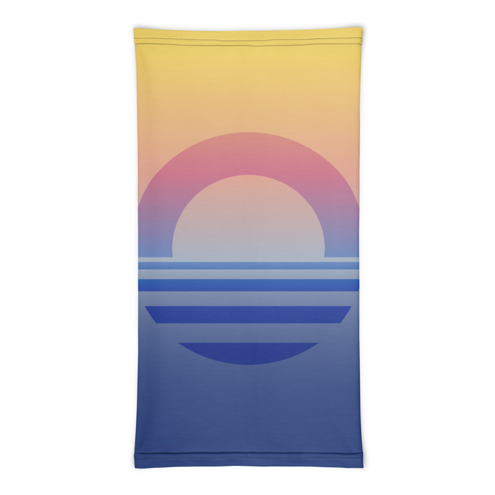 Women's Tube Scarf - Evening Sun