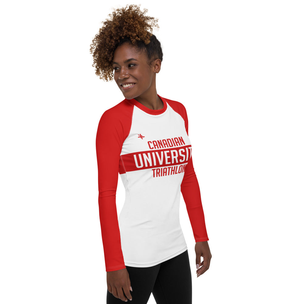 Women's Long Sleeve Shirt - Canadian University Triathlon