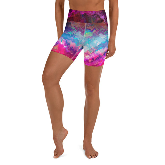 Women's Yoga Shorts - Race Team