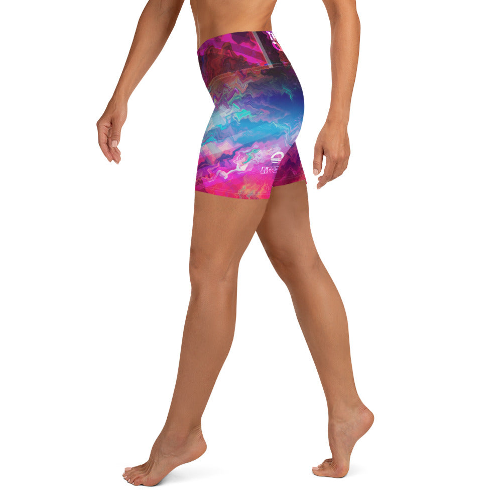 Women's Yoga Shorts - Race Team