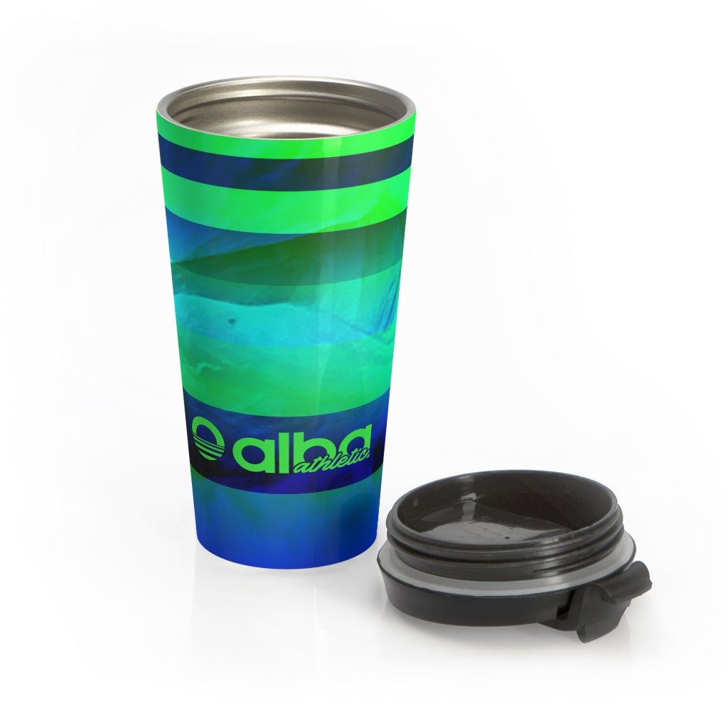 Stainless Travel Mug - Earth Waves