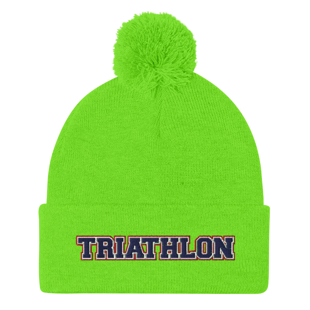 Pom-Pom Beanie - University Triathlon