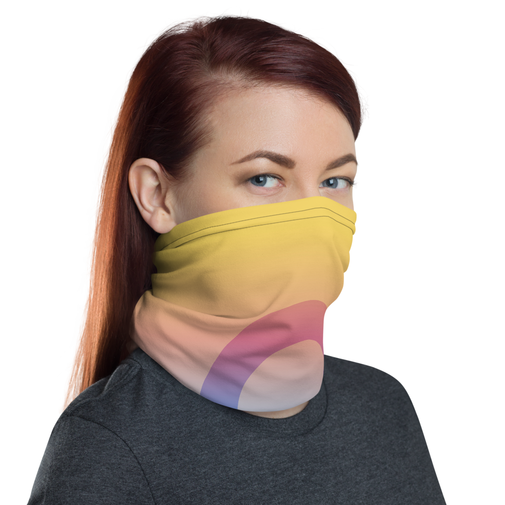 Women's Tube Scarf - Evening Sun