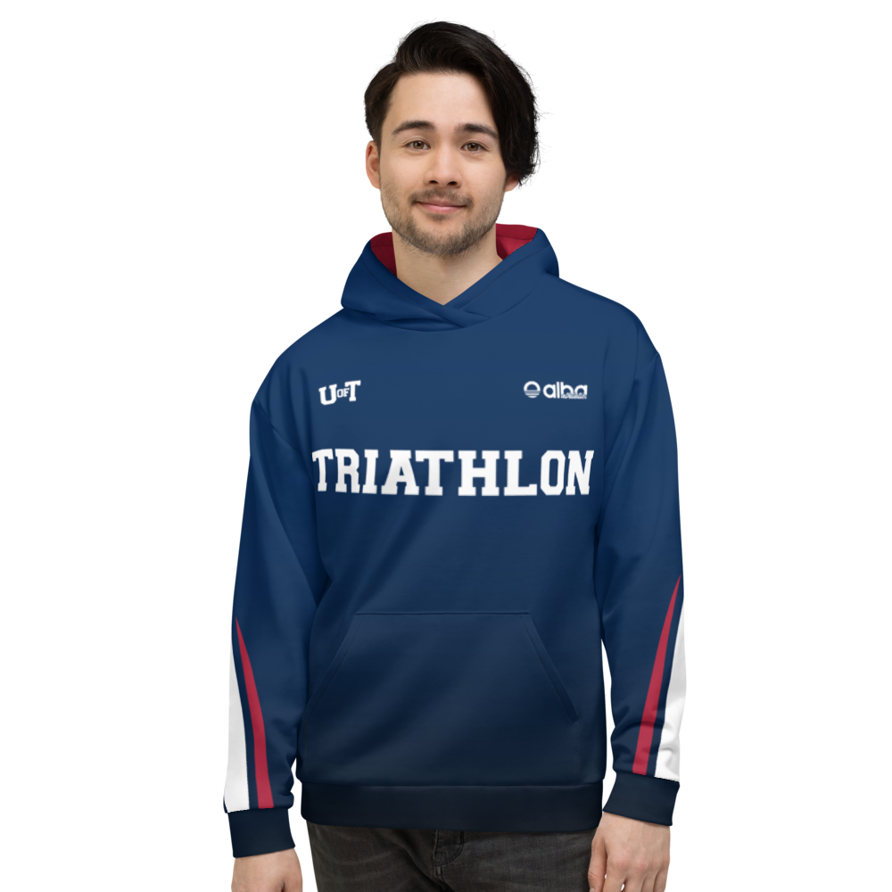 Men's Hooded Sweatshirt - University Triathlon