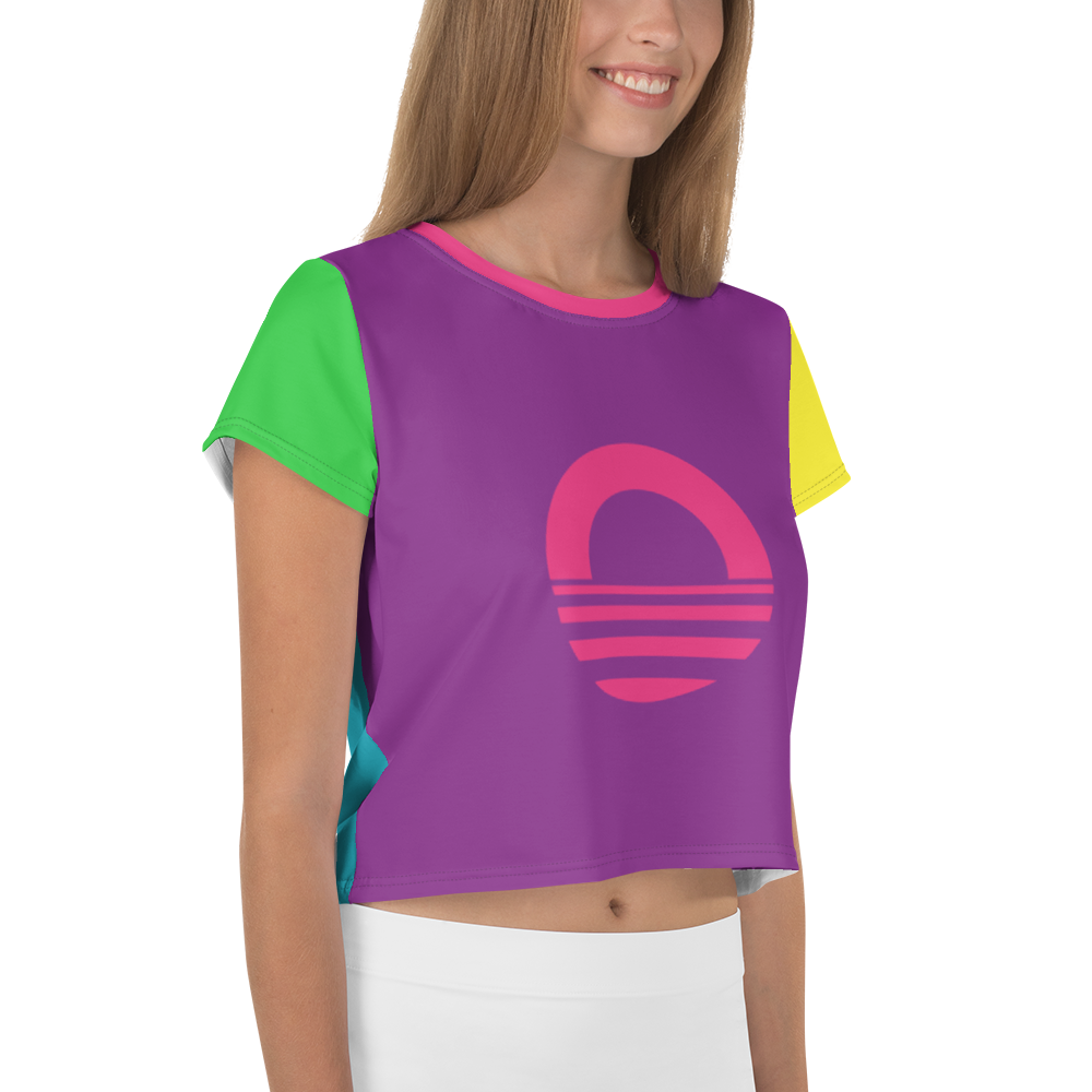Women's Crop Tee - Neon