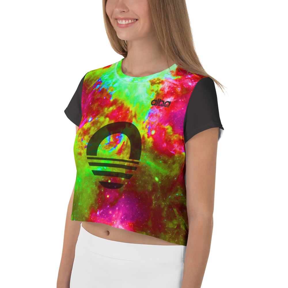 Women's Crop Tee - Nebula