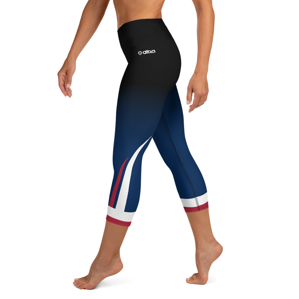 Women's Yoga Capri Tights - University Triathlon