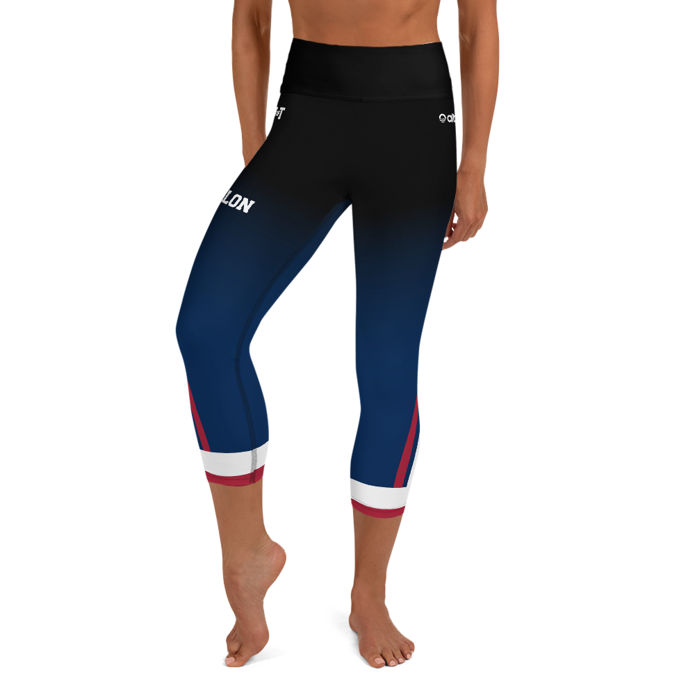 Women's Yoga Capri Tights - University Triathlon