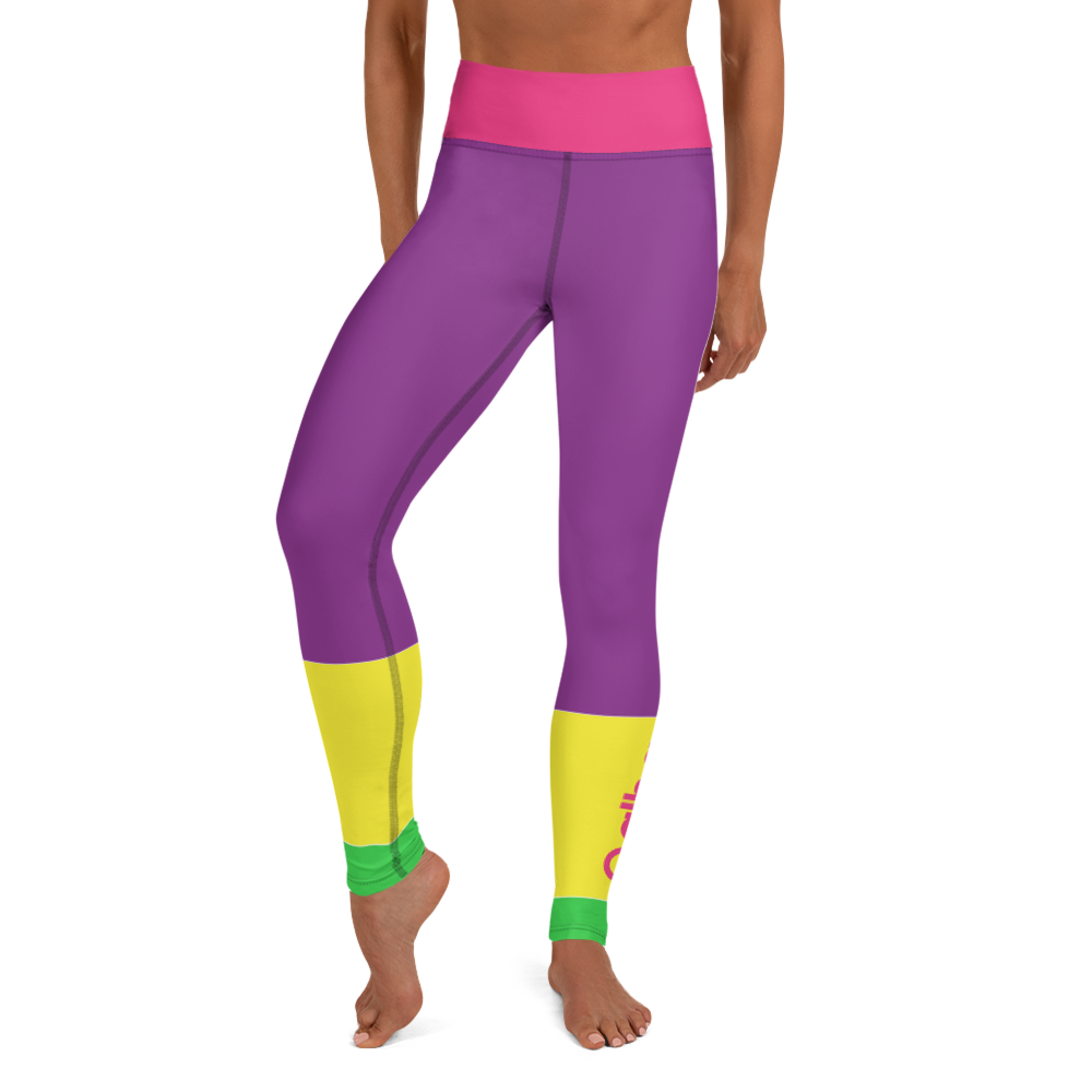 Women's Yoga Tights - Neon