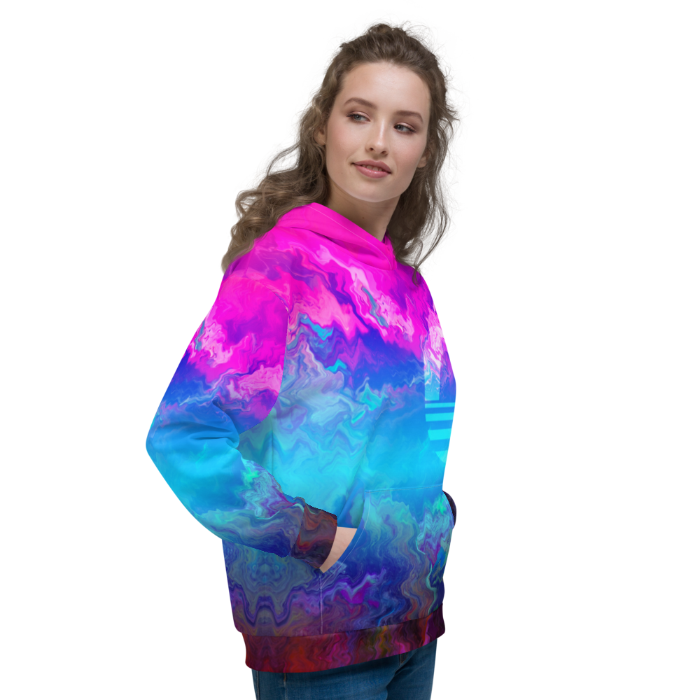 Women's Hooded Sweatshirt - Mountain Dream