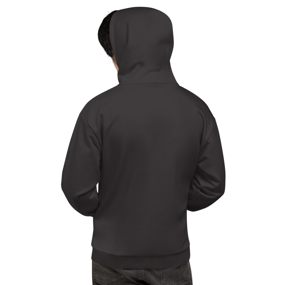 Men's Hooded Sweatshirt - Black Out