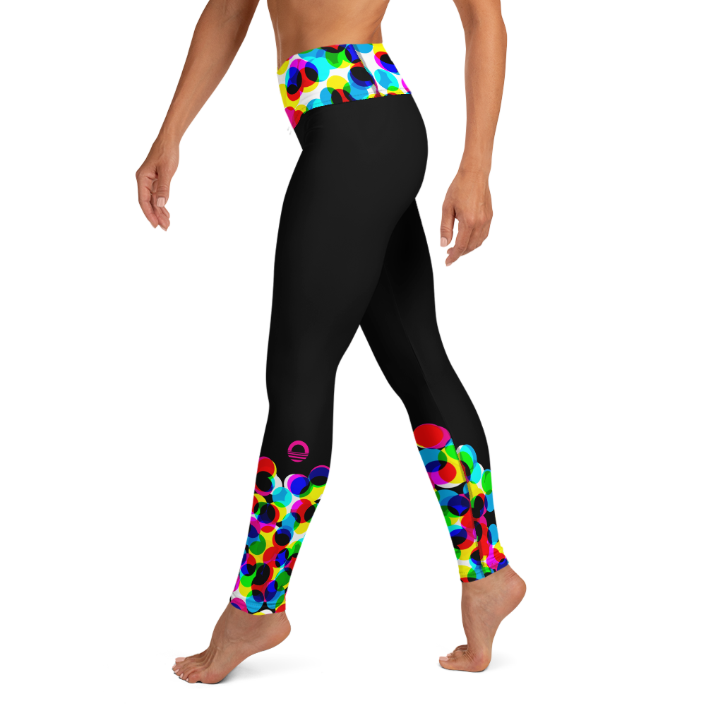 Women's Yoga Tights - CMYK