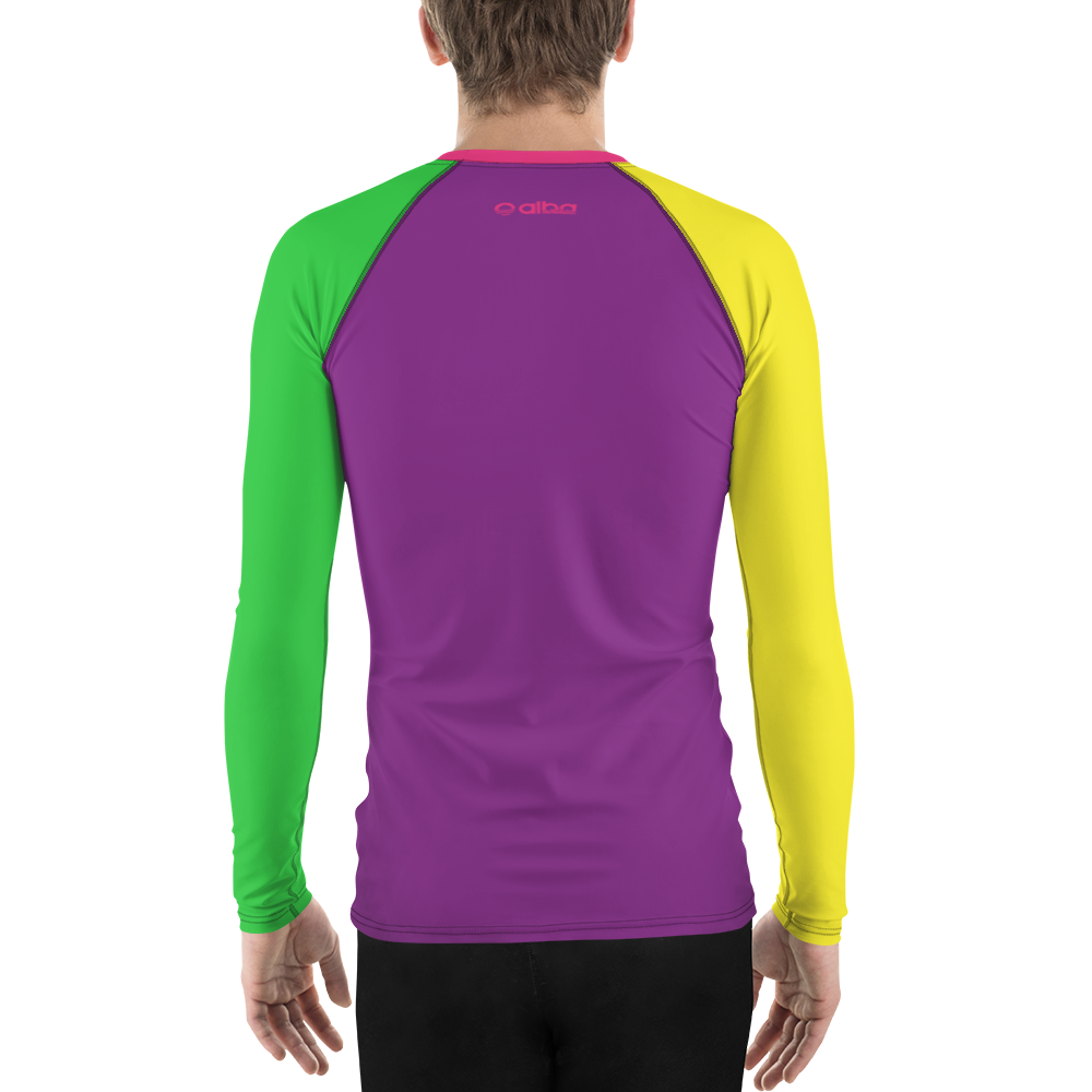 Men's Long Sleeve Shirt - Neon