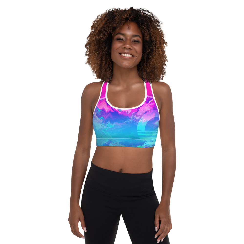 Women's Sports Bra - Mountain Dream