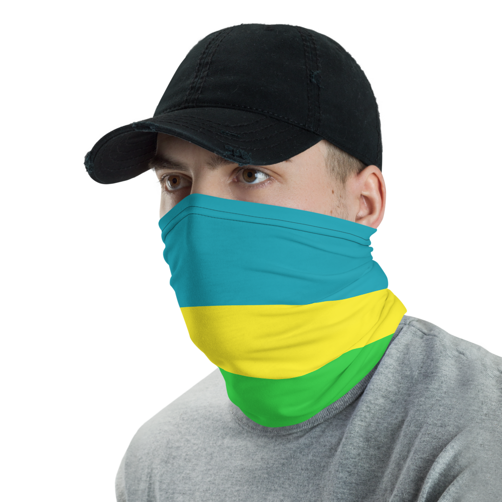 Men's Tube Scarf - Neon