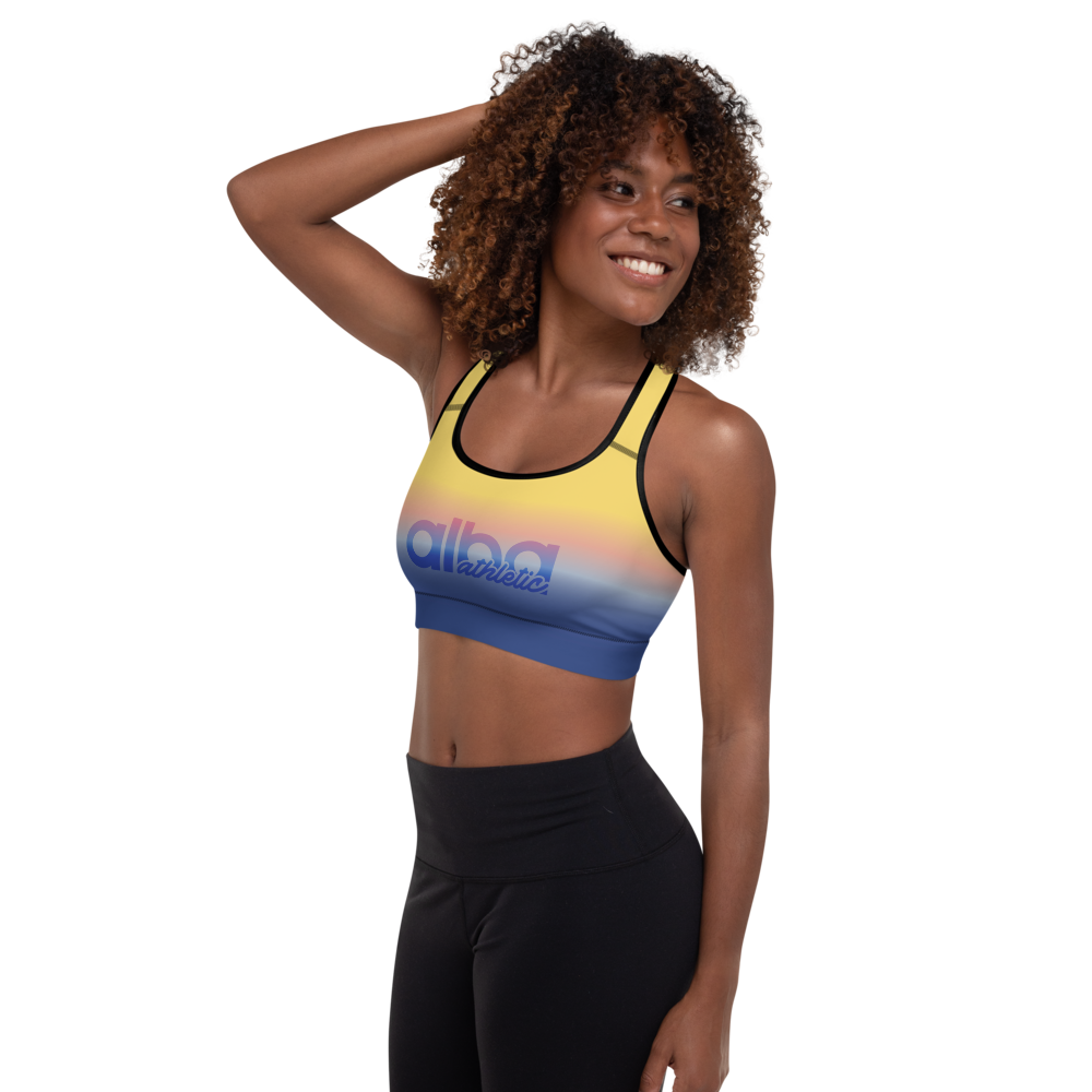 Women's Sports Bra - Evening Sun