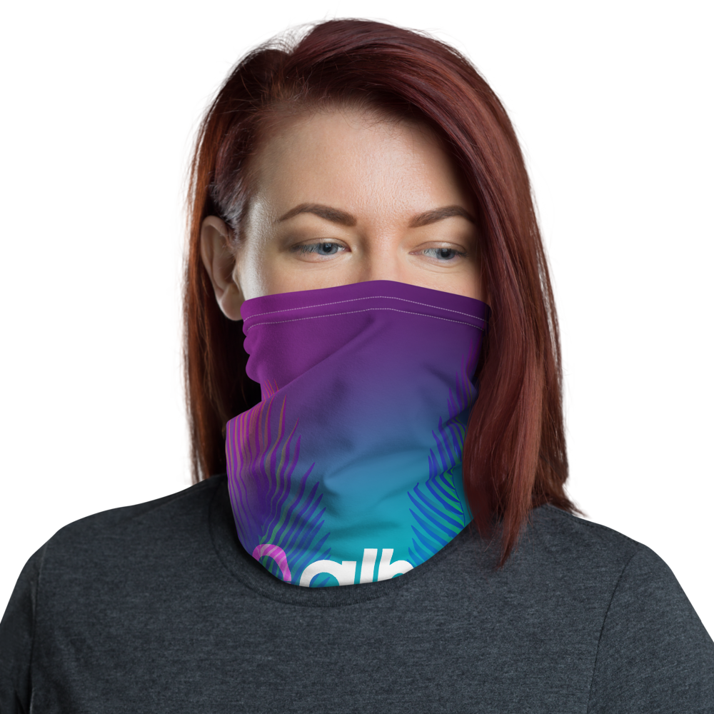 Women's Tube Scarf - Palms