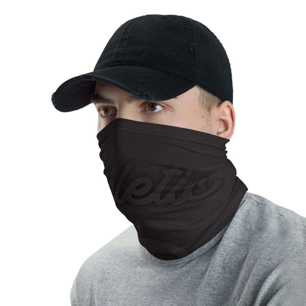 Men's Tube Scarf - Black Out