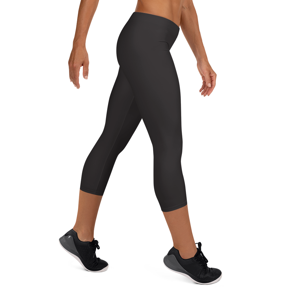 Women's Capri Tights - Black Out