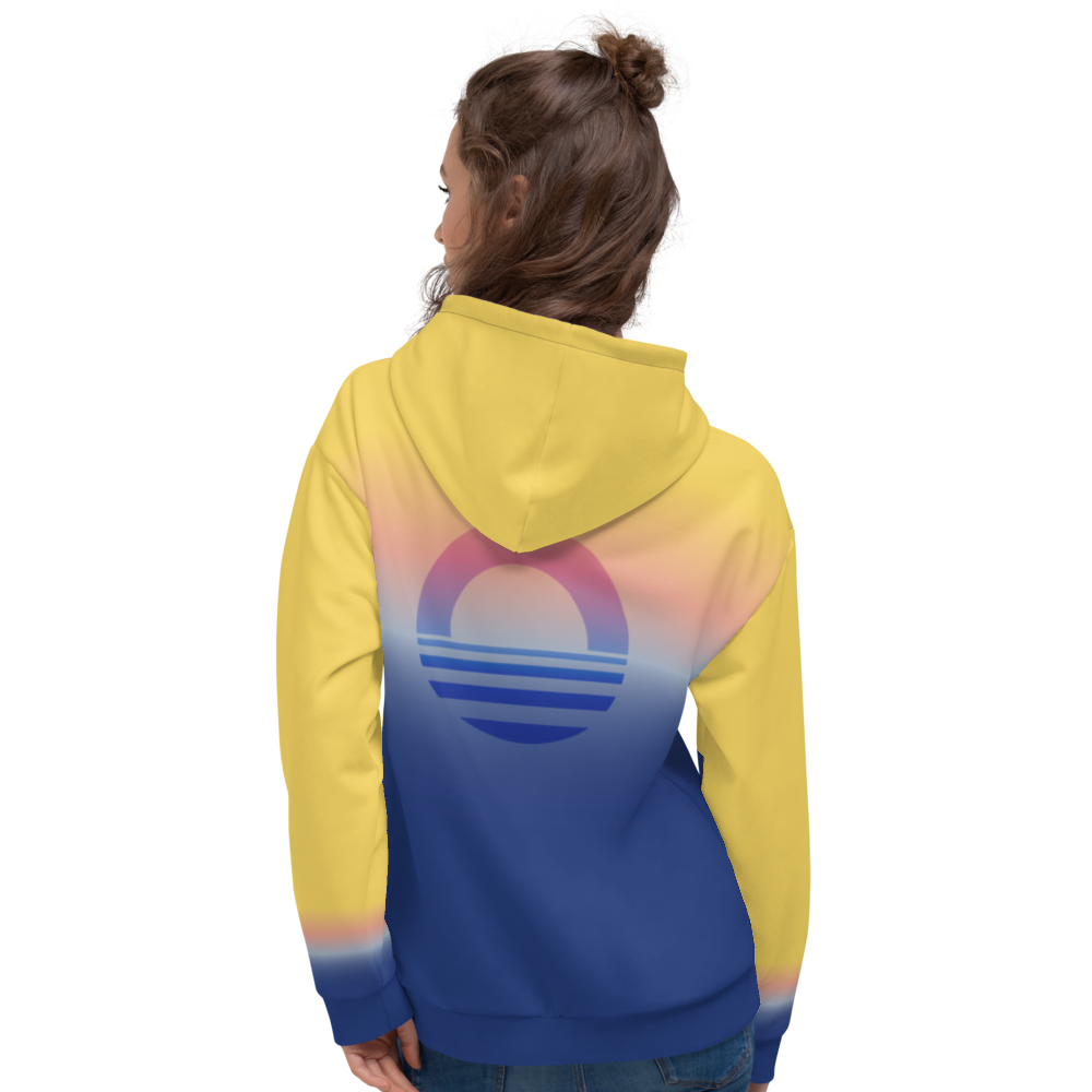 Women's Hooded Sweatshirt - Evening Sun