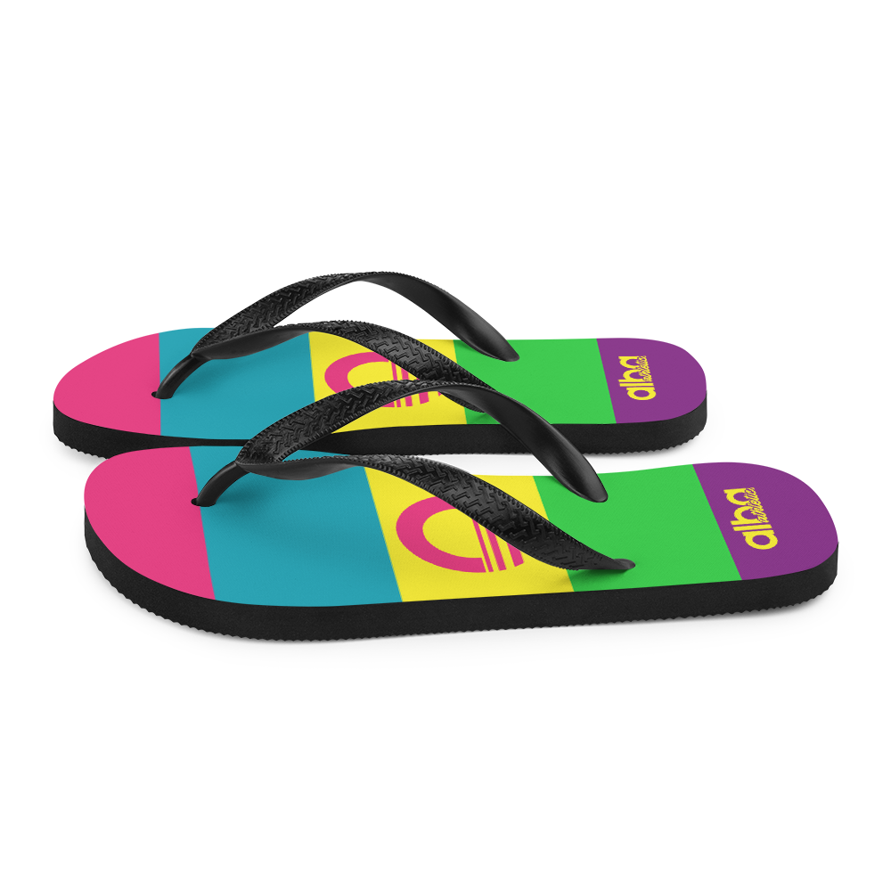 Recovery Sandals - Neon