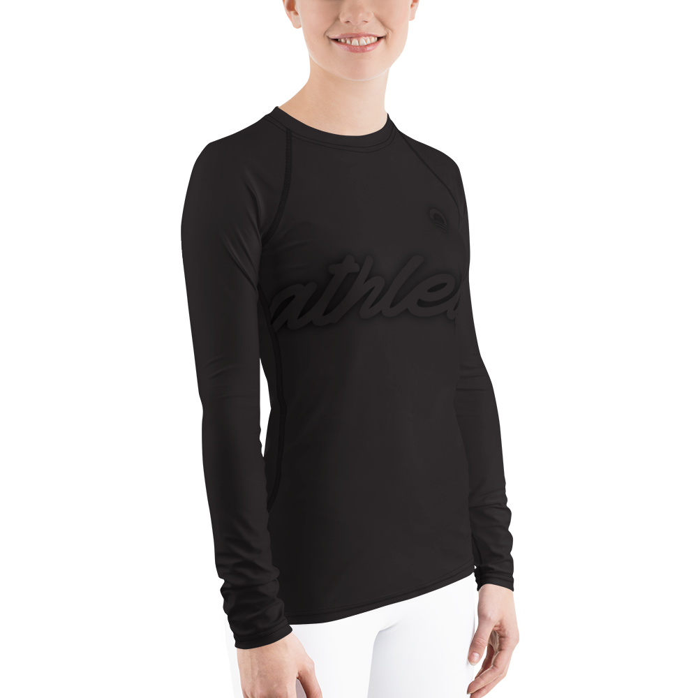 Women's Long Sleeve Shirt - Black Out