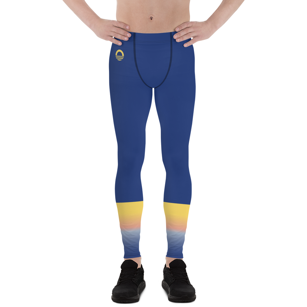 Men's Tights - Evening Sun