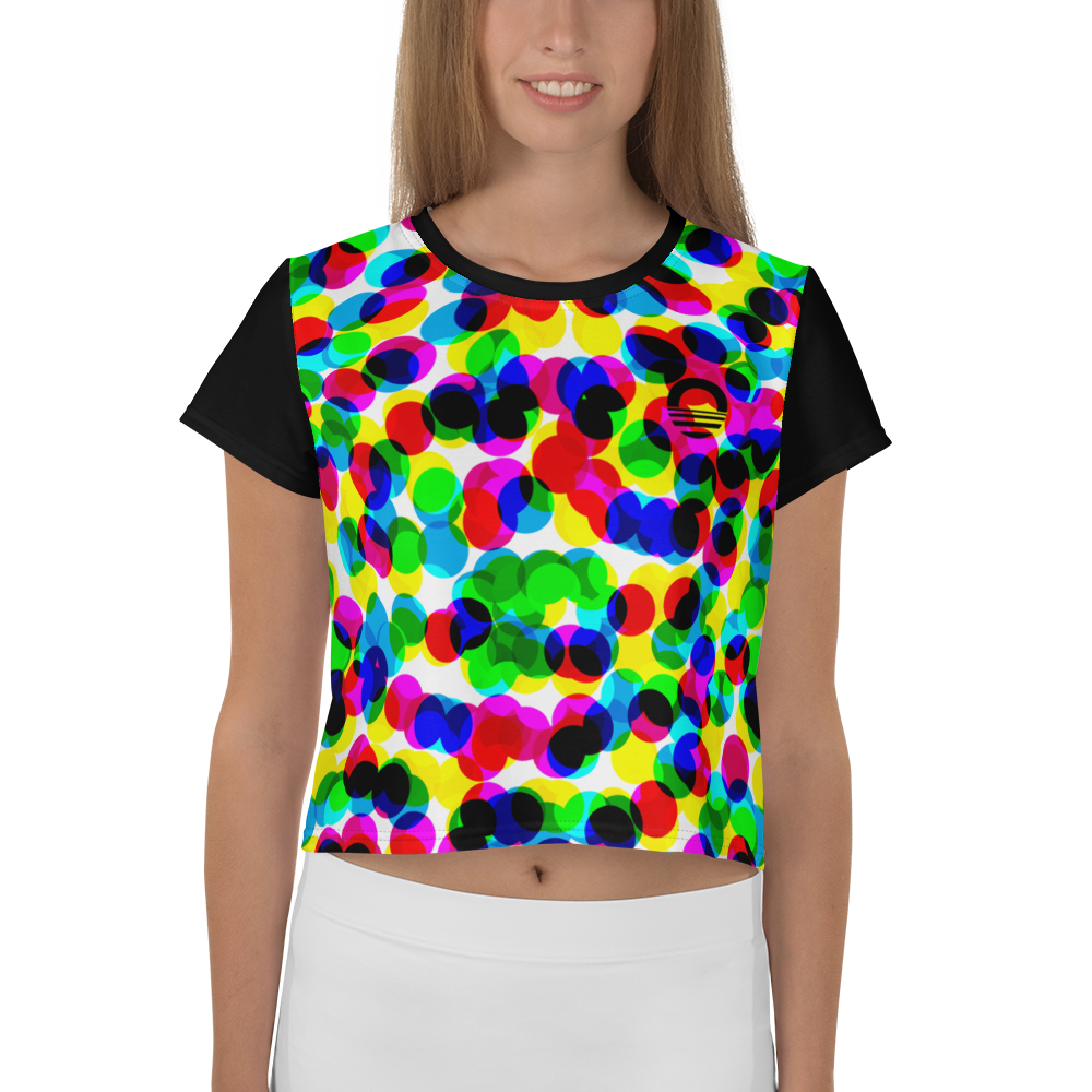 Women's Crop Tee - CMYK