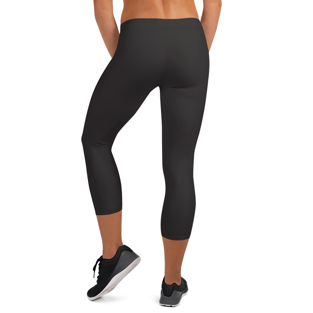 Women's Capri Tights - Black Out