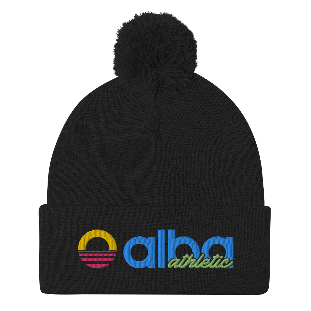 Pom-Pom Beanie - Neon