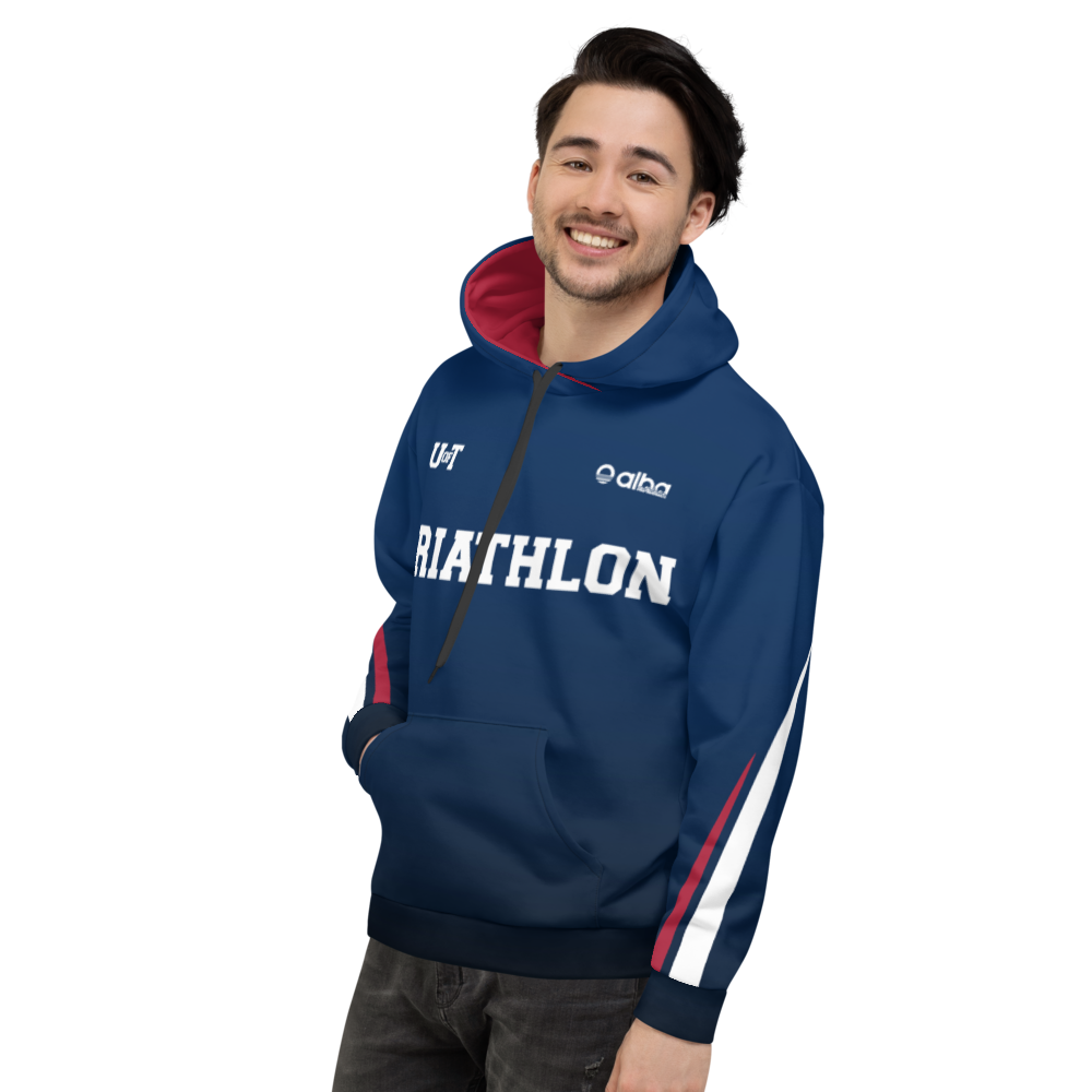 Men's Hooded Sweatshirt - University Triathlon