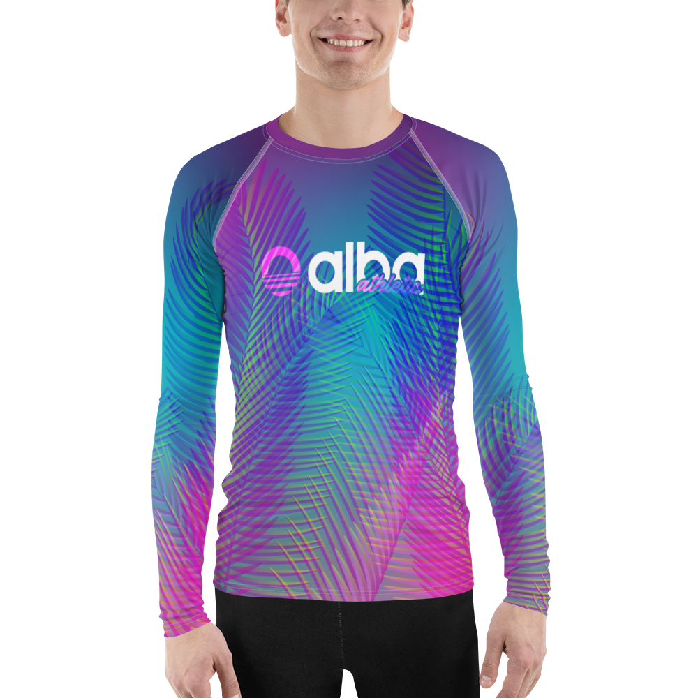 Men's Long Sleeve Shirt - Palms
