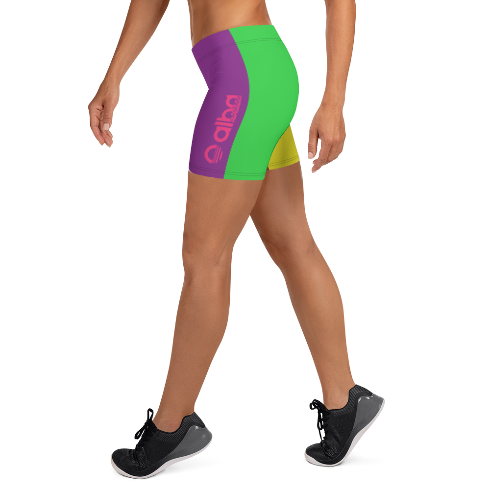Women's Tight Short - Neon