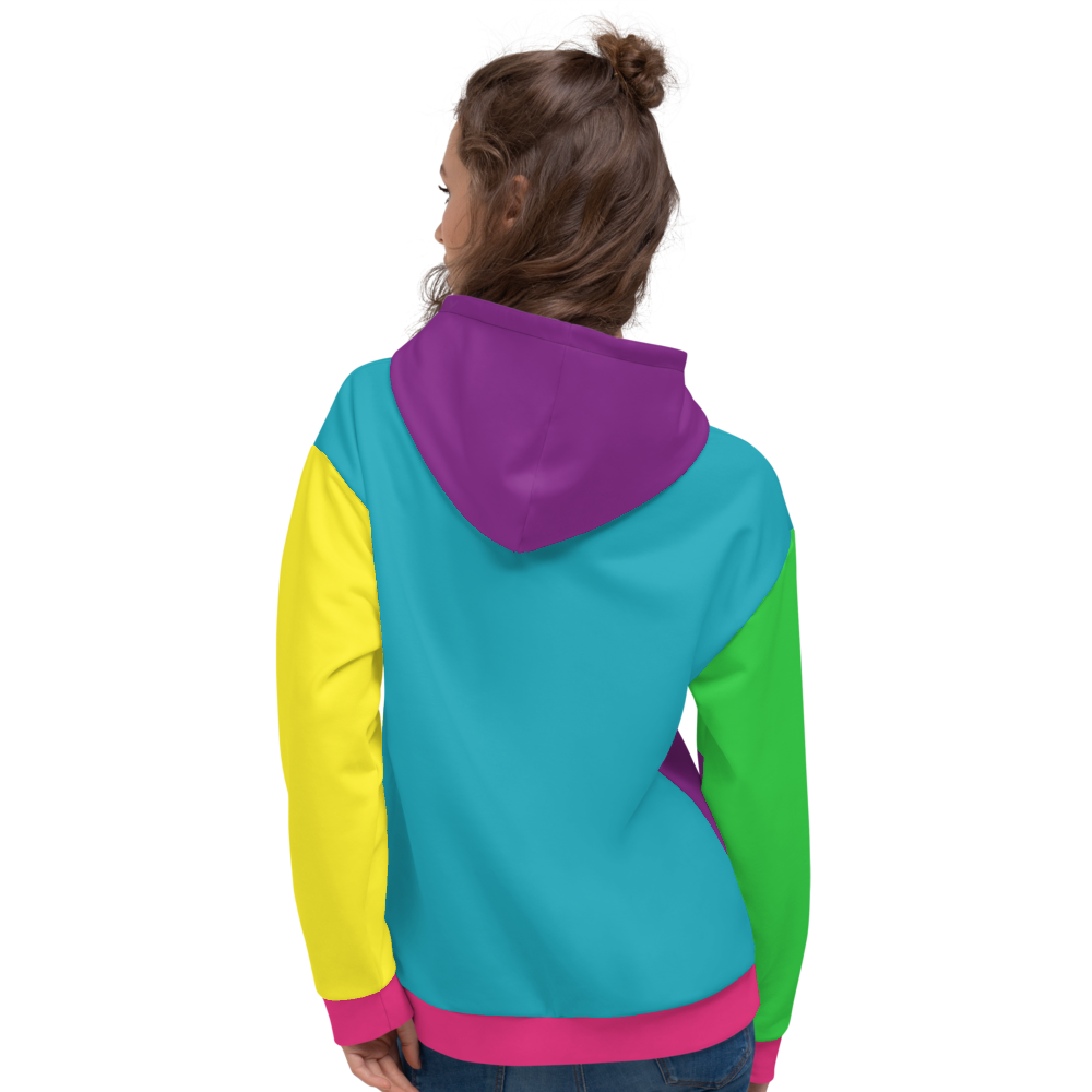 Women's Hooded Sweatshirt - Neon