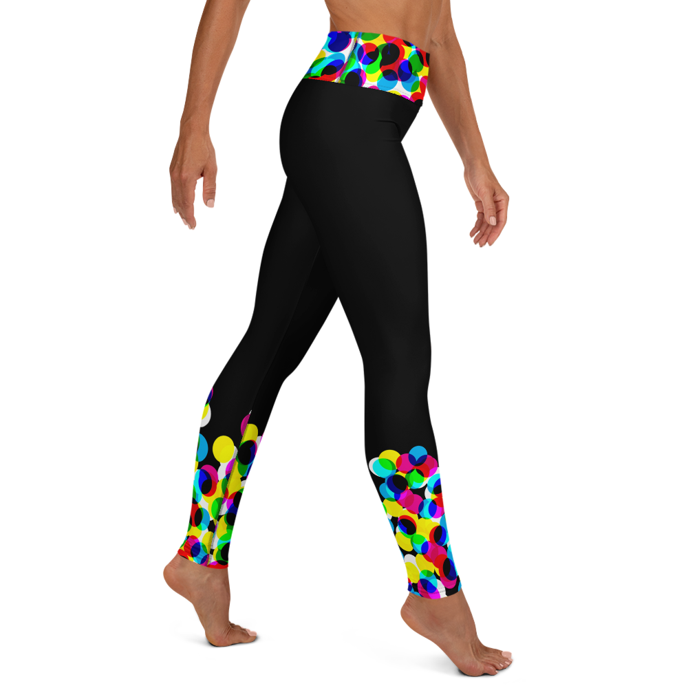 Women's Yoga Tights - CMYK