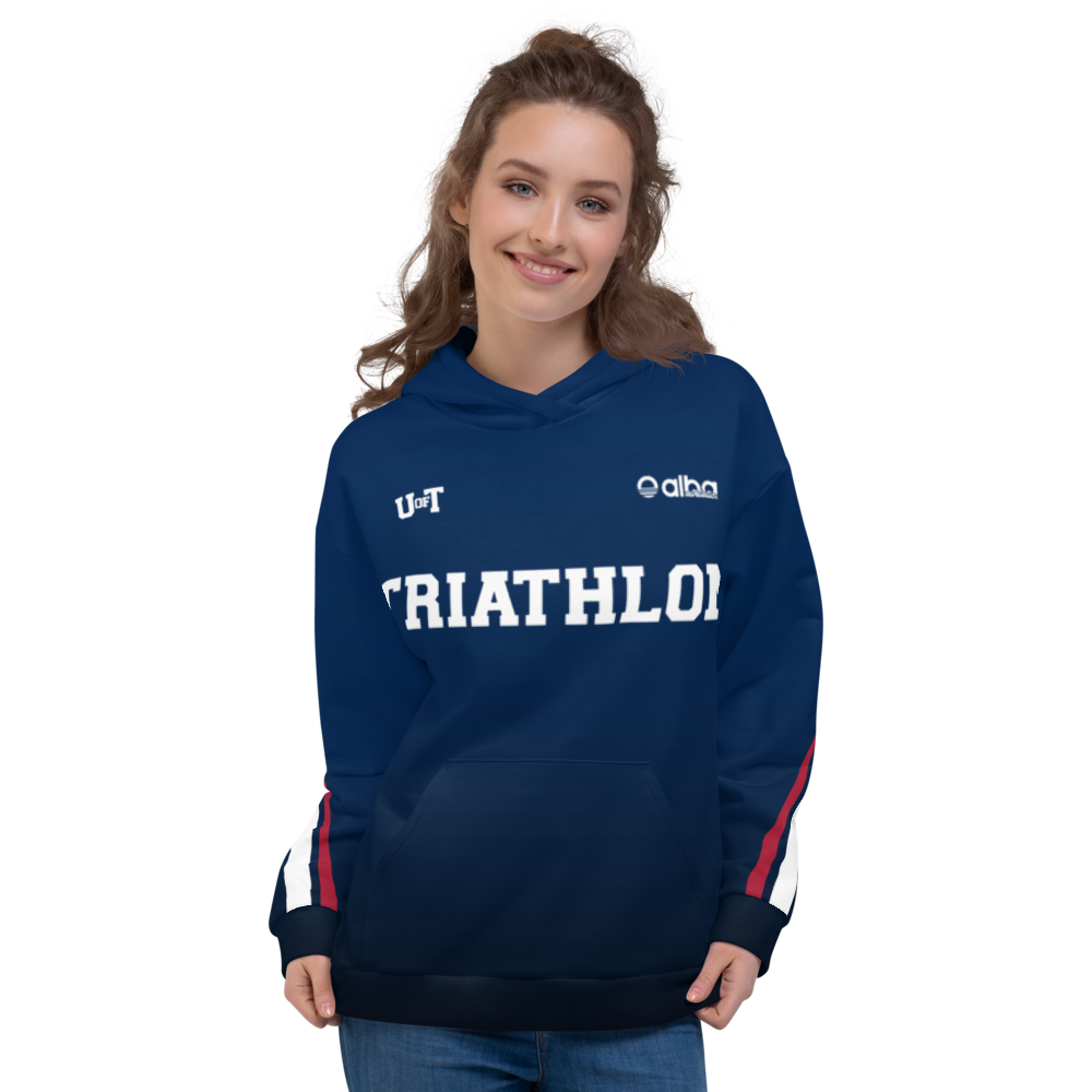 Women's Hooded Sweatshirt - University Triathlon