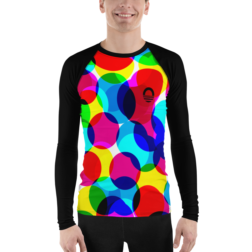 Men's Long Sleeve Shirt - CMYK
