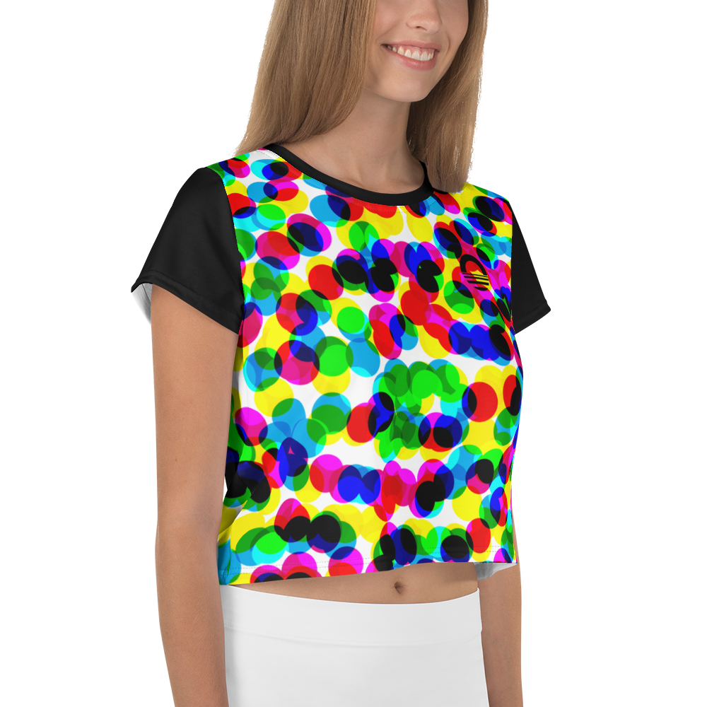 Women's Crop Tee - CMYK