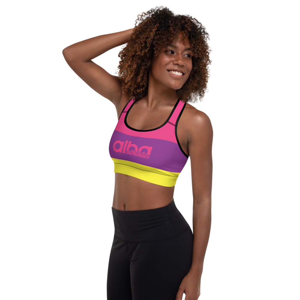 Women's Sports Bra - Neon