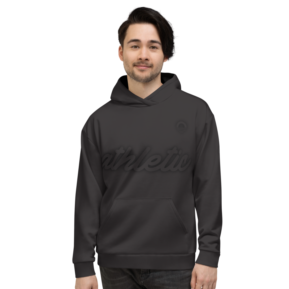 Men's Hooded Sweatshirt - Black Out