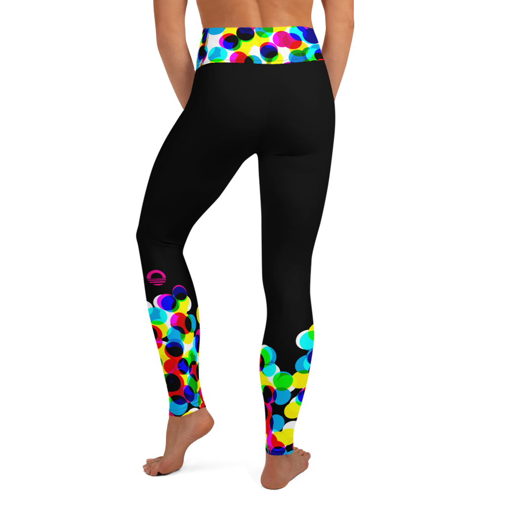 Women's Yoga Tights - CMYK