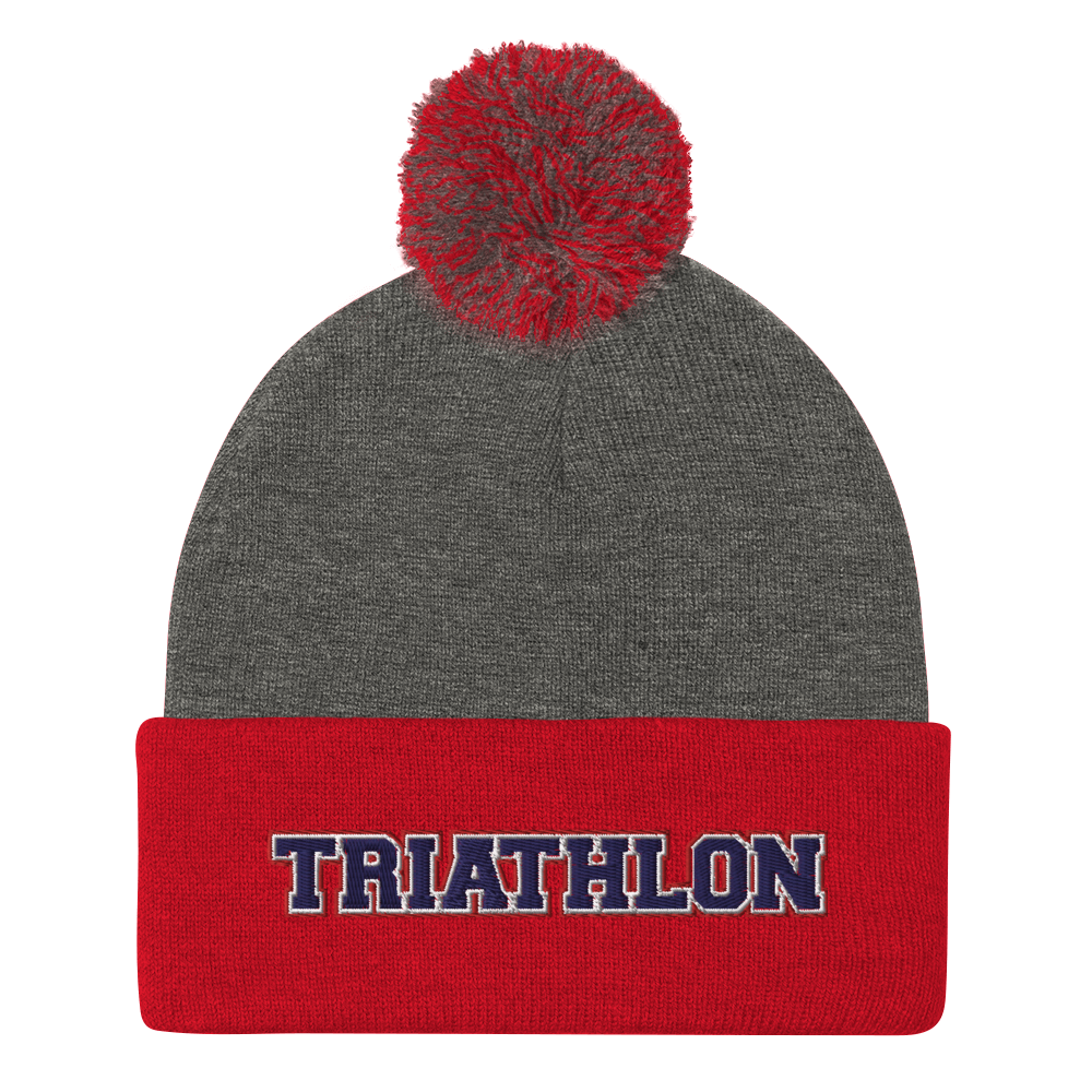 Pom-Pom Beanie - University Triathlon