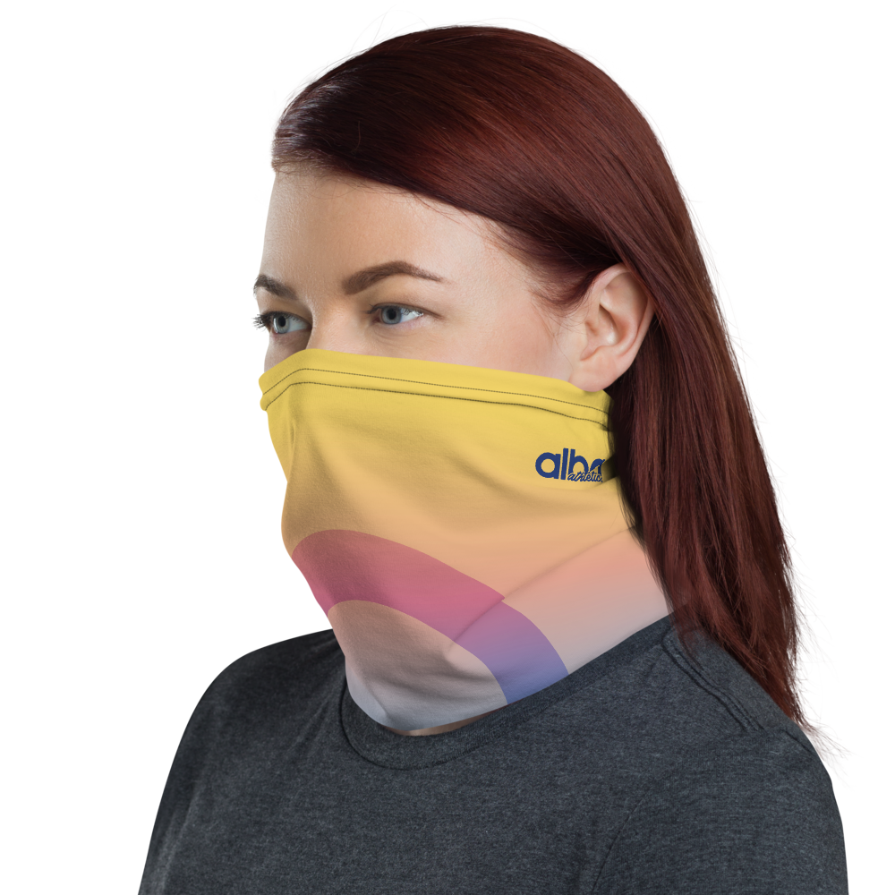 Women's Tube Scarf - Evening Sun