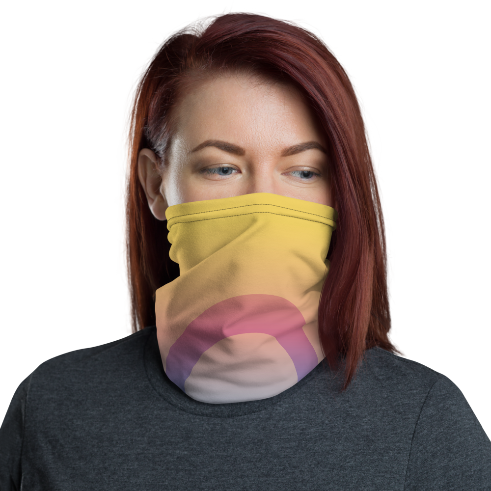 Women's Tube Scarf - Evening Sun