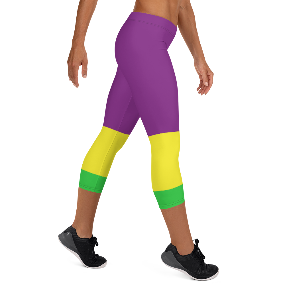Women's Capri Tights - Neon